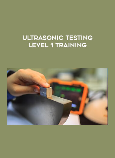 Ultrasonic Testing Level 1 Training digital download
