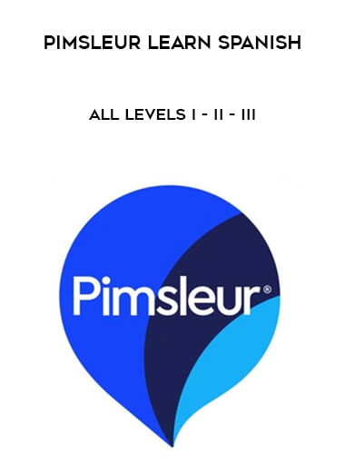 Pimsleur Learn Spanish - all levels I - II - III digital download