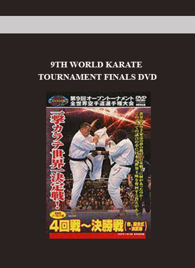 9TH WORLD KARATE TOURNAMENT FINALS DVD digital download