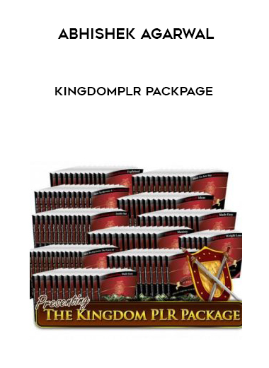 ABHISHEK AGARWAL – KINGDOMPLR PACKPAGE digital download