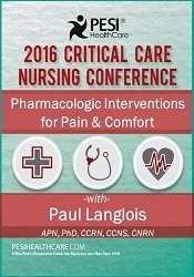 Dr. Paul Langlois - Pharmacologic Interventions for Pain & Comfort digital download