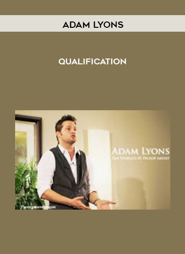 Adam Lyons - Qualification digital download
