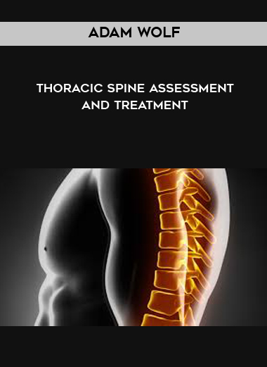 Adam Wolf - Thoracic Spine Assessment and Treatment digital download
