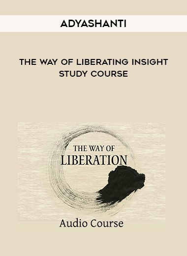 Adyashanti - The way of Liberating Insight - Study Course digital download