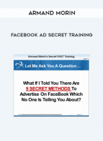 Armand Morin – Facebook Ad Secret Training digital download