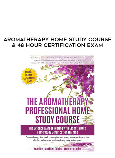 Aromatherapy Home Study Course & 48 Hour Certification Exam digital download