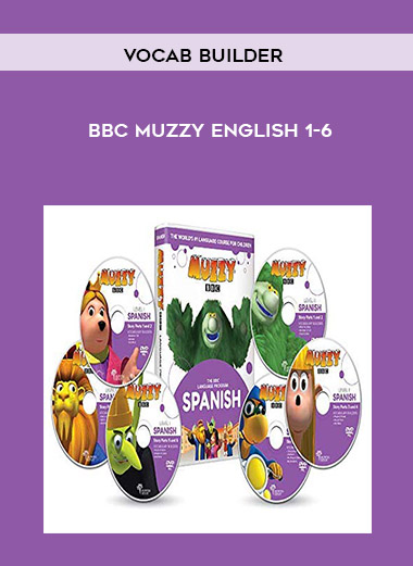 BBC Muzzy English 1-6 + Vocab Builder digital download