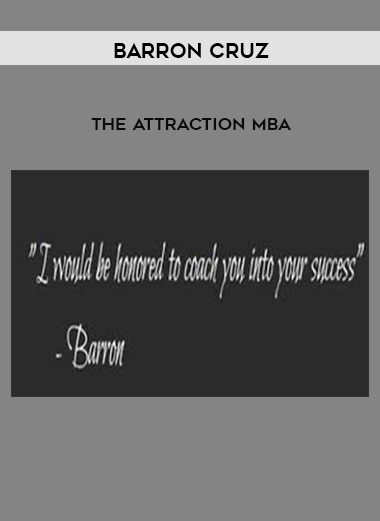 Barron Cruz - The Attraction MBA digital download