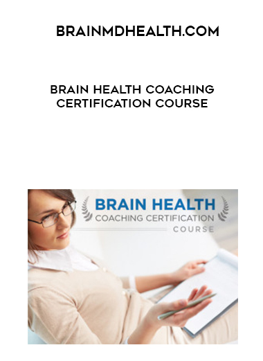 Brain Health Coaching Certification Course digital download