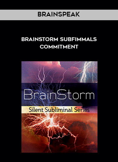 BrainSpeak - Brainstorm Subfimmals - Commitment digital download