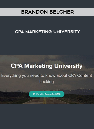Brandon Belcher – CPA Marketing University digital download
