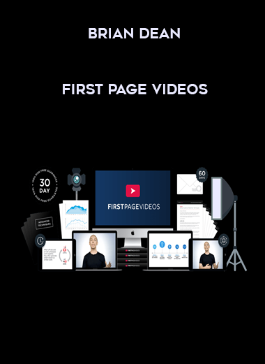 Brian Dean – First Page Videos digital download