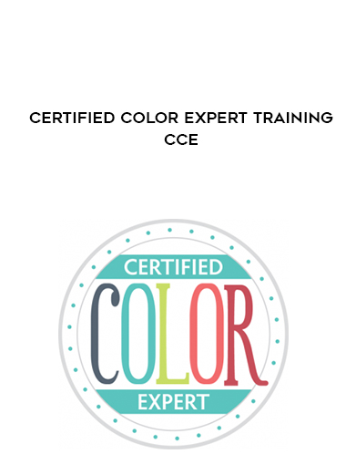 Certified Color Expert Training – CCE digital download