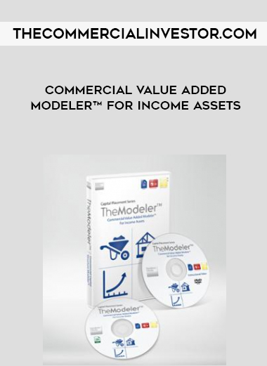 Commercial Value Added Modeler™ For Income Assets digital download