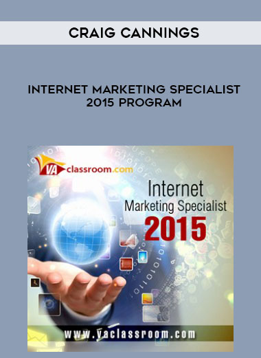 Craig Cannings – Internet Marketing Specialist 2015 Program digital download