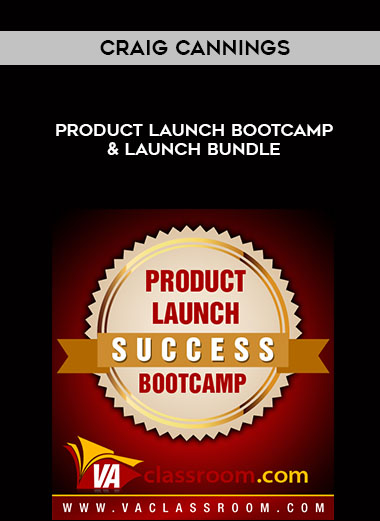 Craig Cannings – Product Launch Bootcamp & Launch Bundle digital download