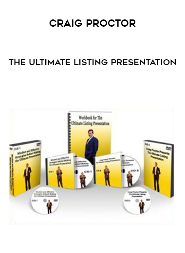 Craig Proctor – The Ultimate Listing Presentation digital download