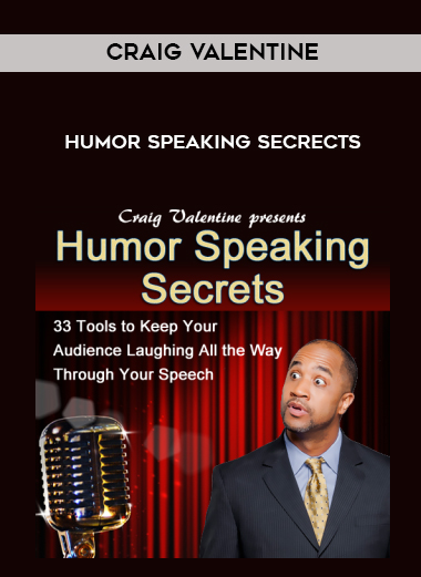 Craig Valentine - Humor Speaking Secrects digital download