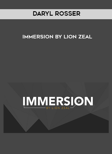 Daryl Rosser – Immersion by Lion Zeal digital download
