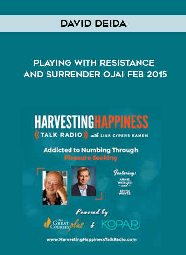 David Deida – Playing with Resistance and Surrender Ojai Feb 2015 digital download