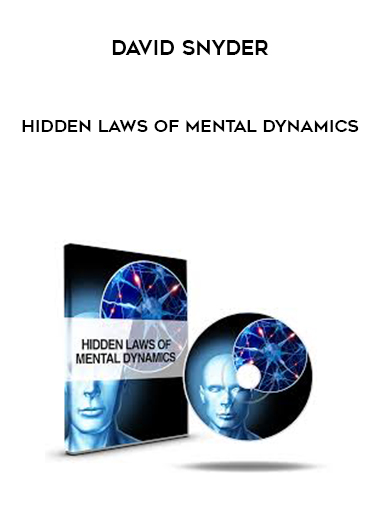 David Snyder - Hidden Laws Of Mental Dynamics digital download