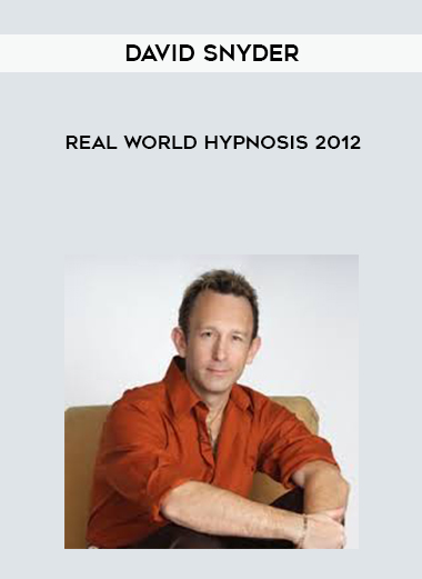 David Snyder – Real World Hypnosis 2012 digital download