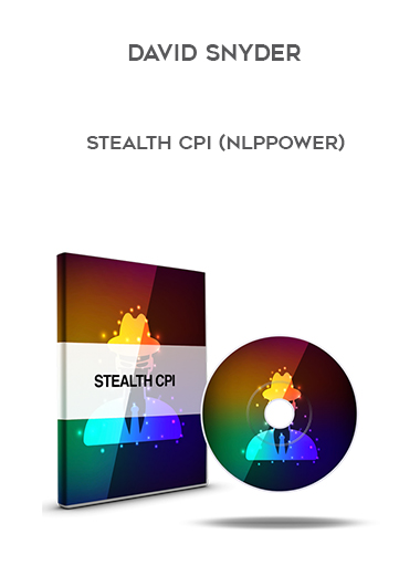 David Snyder  – Stealth CPI (NLPPower) digital download