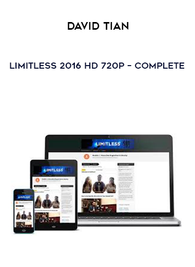David Tian – Limitless 2016 HD 720p – COMPLETE digital download