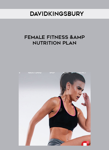 Davidkingsbury - Female Fitness &  Nutrition Plan digital download