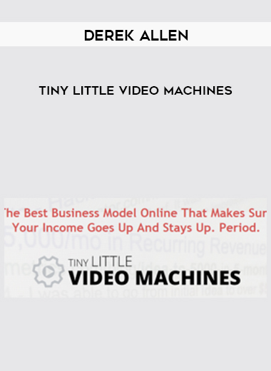 Derek Allen – Tiny Little Video Machines digital download
