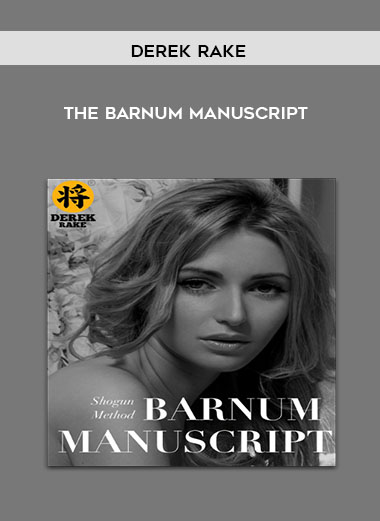 Derek Rake - The Barnum Manuscript digital download