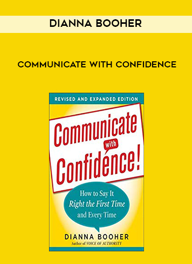 Dianna Booher - Communicate with Confidence digital download