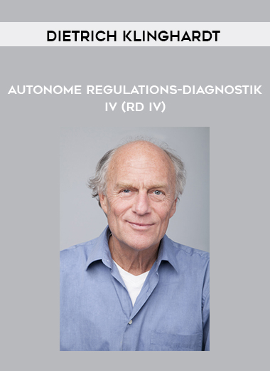 Dietrich Klinghardt - Autonome Regulations-Diagnostik IV (RD IV) digital download