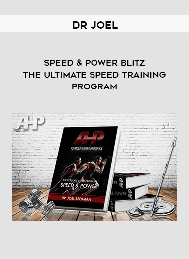 Dr Joel - Speed & Power Blitz - The Ultimate Speed Training Program digital download