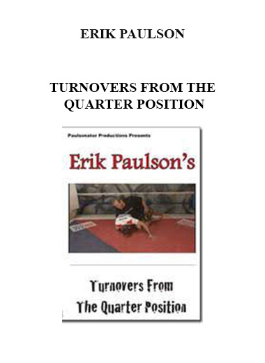 ERIK PAULSON - TURNOVERS FROM THE QUARTER POSITION digital download