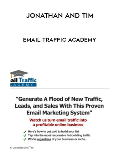 Email Traffic Academy – Jonathan And Tim digital download