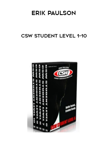 Erik Paulson - CSW Student Level 1-10 digital download