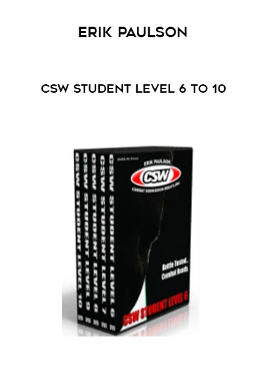 Erik Paulson-CSW Student Level 6 to 10 digital download