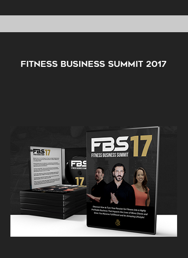 Fitness Business Summit 2017 digital download