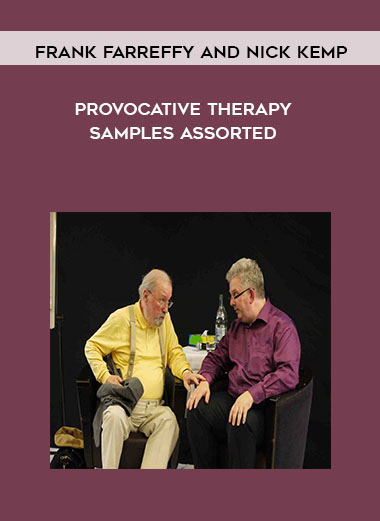 Frank Farreffy and Nick Kemp - Provocative Therapy Samples Assorted digital download