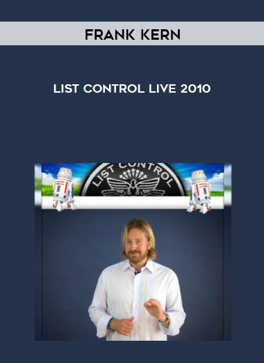 Frank Kern – List Control Live 2010 digital download