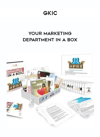 GKIC - Your Marketing Department in a Box digital download
