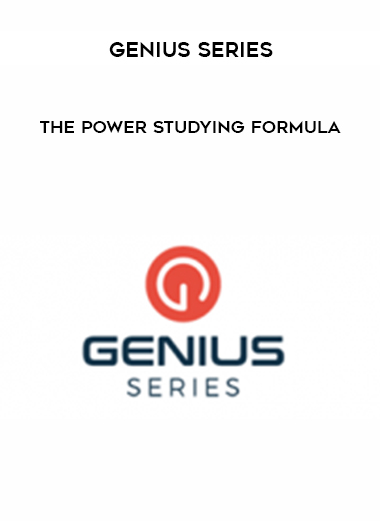 Genius Series – The Power Studying Formula digital download