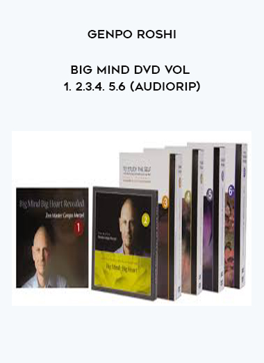Genpo Roshi - Big Mind DVD Vol 1. 2.3.4. 5.6 (AudioRip) digital download