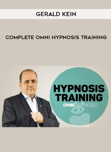 Gerald Kein – Complete Omni Hypnosis Training digital download