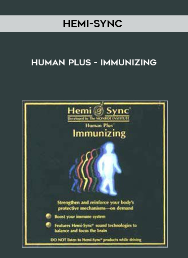 Hemi-Sync - Human Plus - Immunizing digital download