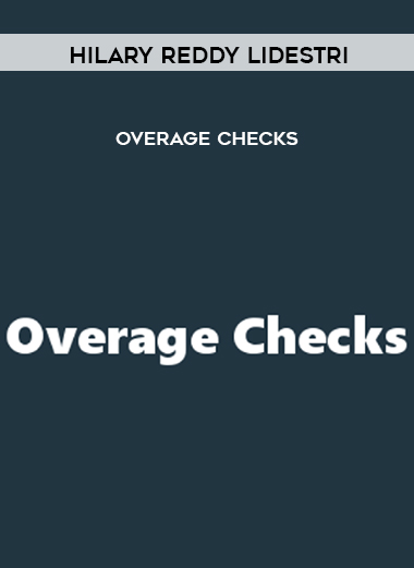 Hilary Reddy LiDestri – Overage Checks digital download