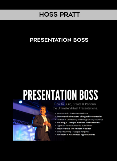 Hoss Pratt – Presentation Boss digital download