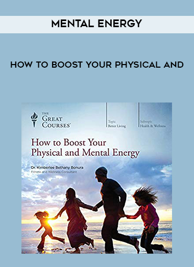 How to Boost Your Physical and Mental Energy digital download