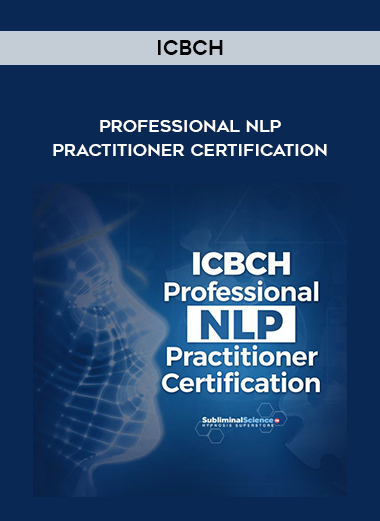 ICBCH Professional NLP Practitioner Certification digital download